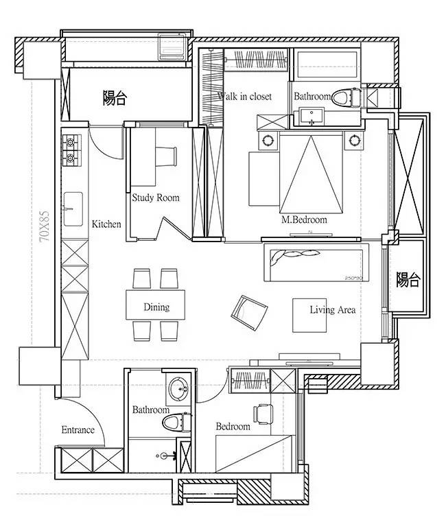 LOFT小户型工业风粗犷木质公寓,上海室内设计,工业风格室内设计,小户型LOFT室内设计,LOFT室内设计,小户型室内设计,工业风格设计,粗犷公寓设计,工业风格公寓设计,Industrial style apartment-16