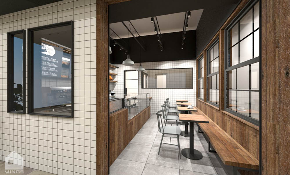LESOLEIL 面包咖啡店,蛋糕店,上海浦东新区面包蛋糕咖啡店设计,上海面包店设计,上海咖啡店设计,上海蛋糕店设计,性冷淡风格设计,北欧风格设计