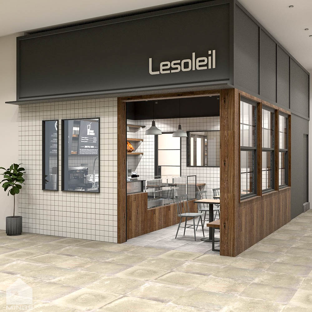 LESOLEIL 面包咖啡店,蛋糕店,上海浦东新区面包蛋糕咖啡店设计,上海面包店设计,上海咖啡店设计,上海蛋糕店设计,性冷淡风格设计,北欧风格设计