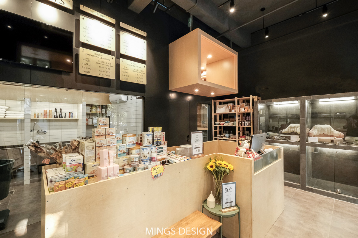 宠物店设计,上海宠物店设计,上海猫店设计,工业风宠物店设计,性冷淡风格宠物店设计,工业风格宠物店设计,阁楼上的猫店设计